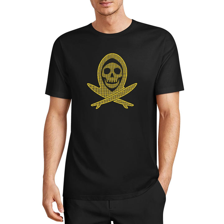 New Pure cotton short sleeved T-shirt Front print Multiple colors
