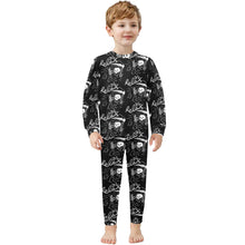 Load image into Gallery viewer, Little Boys&#39; Crew Neck Long Pajama Set
