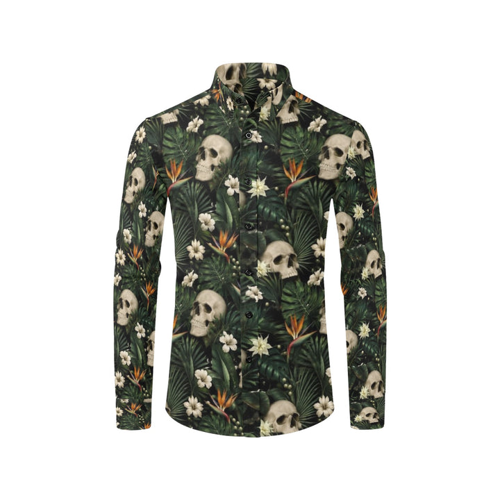 Men's All Over Print Long Sleeve Shirt(Without Pocket)(T61)