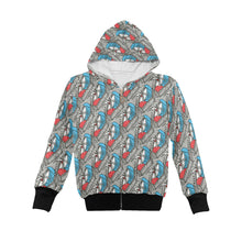 Load image into Gallery viewer, Little Girls&#39; Zip Up Hoodie
