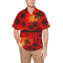 Load image into Gallery viewer, Hawaiian Shirt with Chest Pocket
