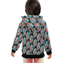 Load image into Gallery viewer, Little Girls&#39; Zip Up Hoodie
