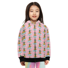 Load image into Gallery viewer, Little Girls&#39; Zip Up Hoodie
