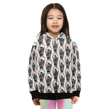 Load image into Gallery viewer, Little Girls&#39; Zip Up Hoodie
