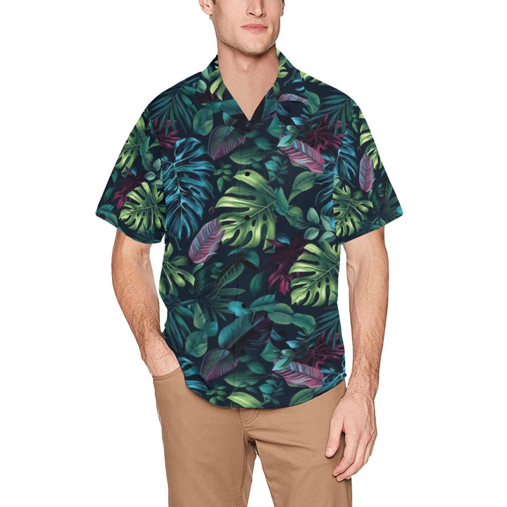 Hawaiian Shirt with Chest Pocket (T58)