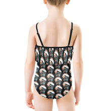 Load image into Gallery viewer, Kids&#39; Spaghetti Strap Ruffle Swimsuit
