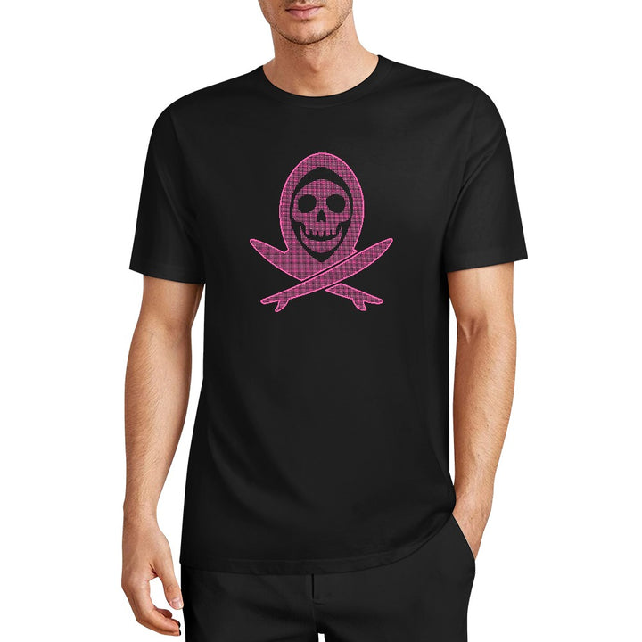New Pure cotton short sleeved T-shirt Front print Multiple colors