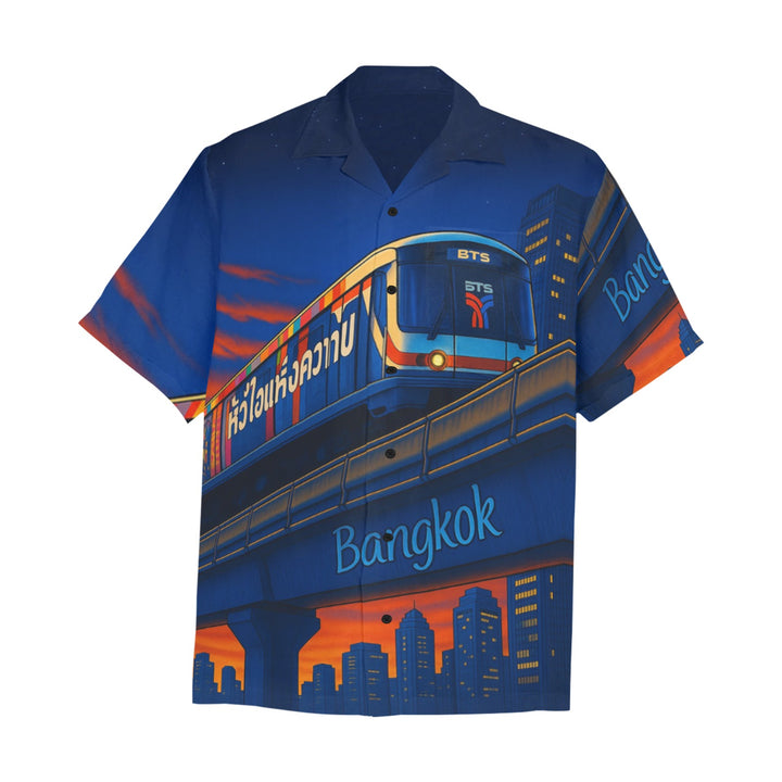 Hawaiian Shirt with Chest Pocket