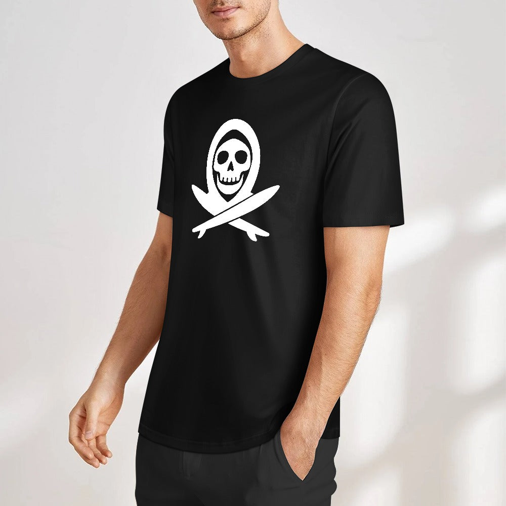 Pure cotton short sleeved T-shirt