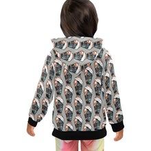 Load image into Gallery viewer, Little Girls&#39; Zip Up Hoodie
