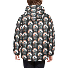 Load image into Gallery viewer, Kids&#39; Padded Hooded Jacket
