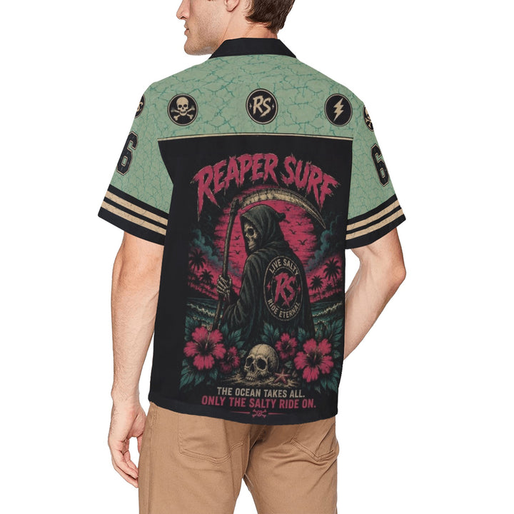Hawaiian Shirt with Chest Pocket (T58)