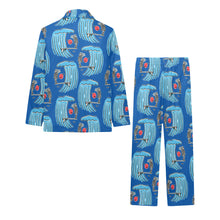 Load image into Gallery viewer, Little Boys&#39; V-Neck Long Pajama Set
