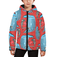 Load image into Gallery viewer, Kids&#39; Padded Hooded Jacket
