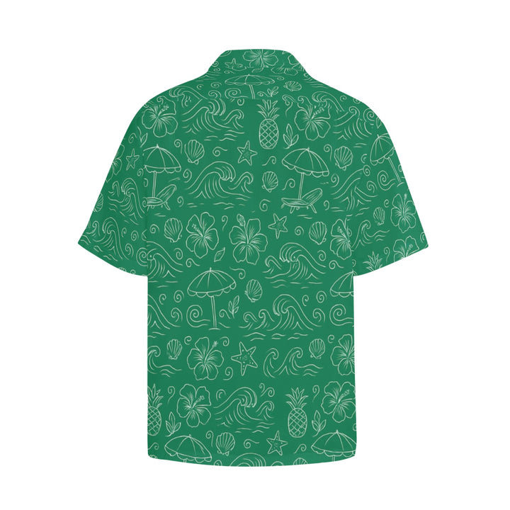 Hawaiian Shirt with Chest Pocket