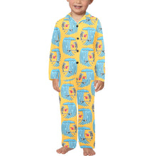 Load image into Gallery viewer, Little Boys&#39; V-Neck Long Pajama Set
