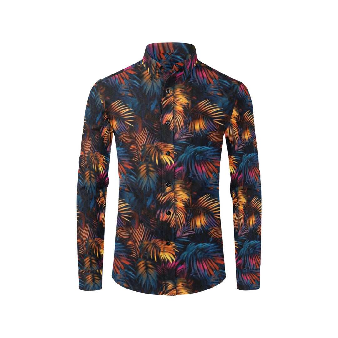 Men's All Over Print Long Sleeve Shirt(Without Pocket)(T61)