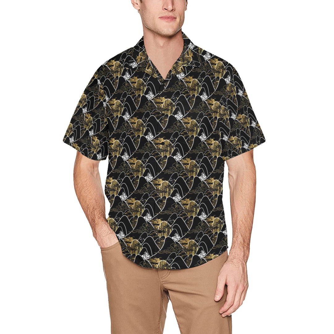 Hawaiian Shirt with Chest Pocket (T58)