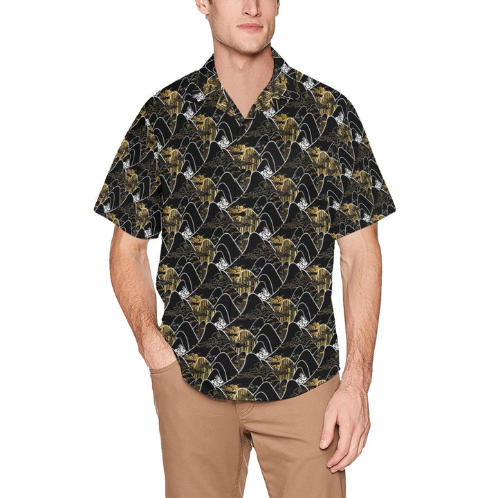 Hawaiian Shirt with Chest Pocket (T58)