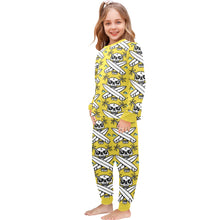 Load image into Gallery viewer, Little Girls&#39; Crew Neck Long Pajama Set
