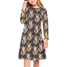 Load image into Gallery viewer, Girls&#39; Long Sleeve Dress
