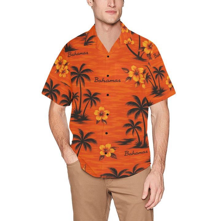 Hawaiian Shirt with Chest Pocket