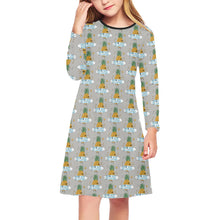 Load image into Gallery viewer, Girls&#39; Long Sleeve Dress
