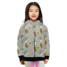 Load image into Gallery viewer, Little Girls&#39; Zip Up Hoodie
