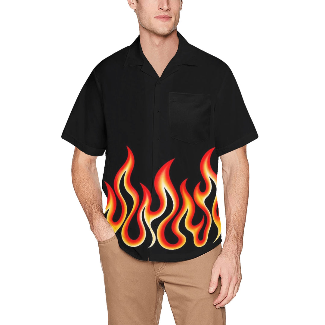 Hawaiian Shirt with Chest Pocket (T58)