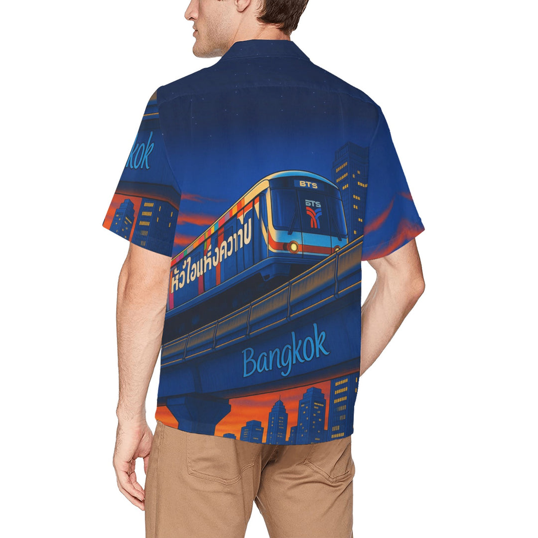 Hawaiian Shirt with Chest Pocket