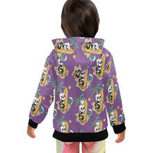 Load image into Gallery viewer, Little Girls&#39; Zip Up Hoodie
