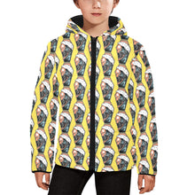 Load image into Gallery viewer, Kids&#39; Padded Hooded Jacket
