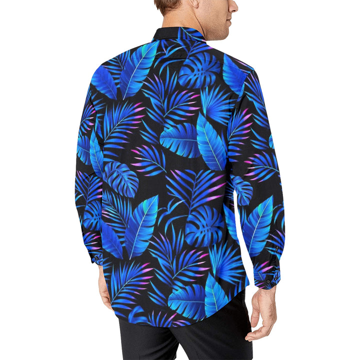 Men's All Over Print Long Sleeve Shirt(Without Pocket)(T61)