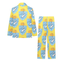 Load image into Gallery viewer, Big Girls&#39; V-Neck Long Pajama Set
