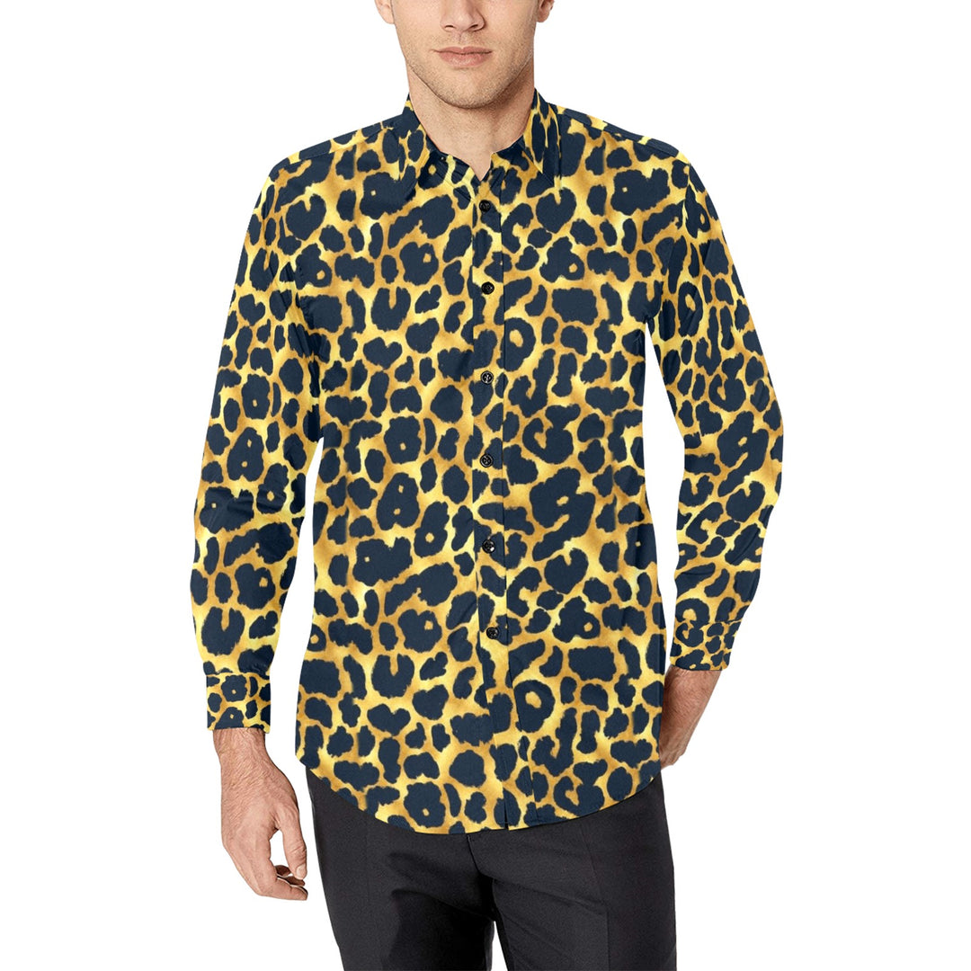 Men's All Over Print Long Sleeve Shirt(Without Pocket)(T61)