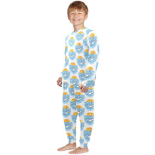 Load image into Gallery viewer, Little Boys&#39; Crew Neck Long Pajama Set
