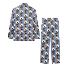 Load image into Gallery viewer, Big Boys&#39; V-Neck Long Pajama Set
