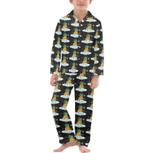 Load image into Gallery viewer, Big Boys&#39; V-Neck Long Pajama Set
