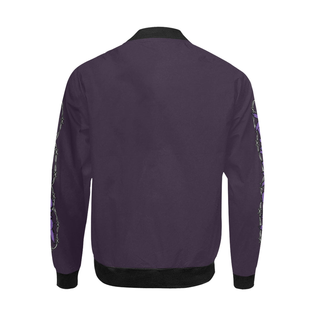 Men's All Over Print Bomber Jacket (Model H31)