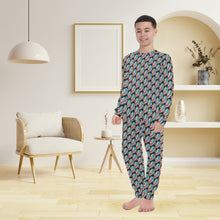 Load image into Gallery viewer, Big Boys&#39; Crew Neck Long Pajama Set
