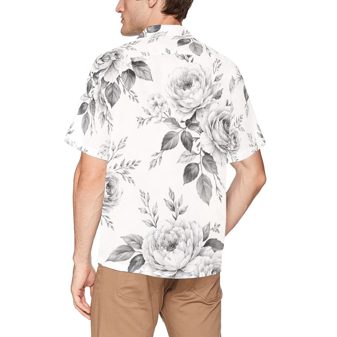 Hawaiian Shirt with Chest Pocket (T58)
