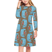 Load image into Gallery viewer, Girls&#39; Long Sleeve Dress
