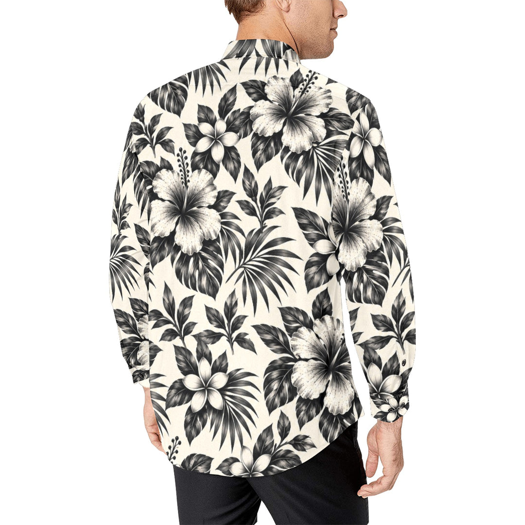 Men's All Over Print Long Sleeve Shirt(Without Pocket)(T61)