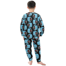 Load image into Gallery viewer, Little Boys&#39; Crew Neck Long Pajama Set
