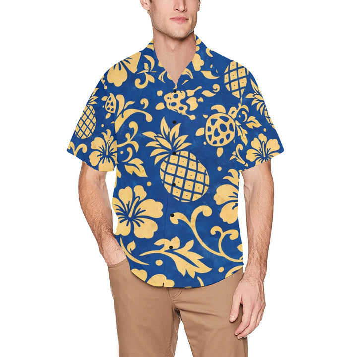 Hawaiian Shirt with Chest Pocket (T58)