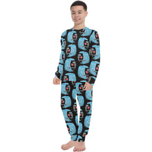 Load image into Gallery viewer, Big Boys&#39; Crew Neck Long Pajama Set
