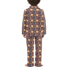 Load image into Gallery viewer, Little Boys&#39; V-Neck Long Pajama Set
