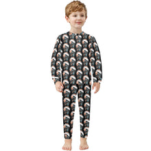 Load image into Gallery viewer, Little Boys&#39; Crew Neck Long Pajama Set
