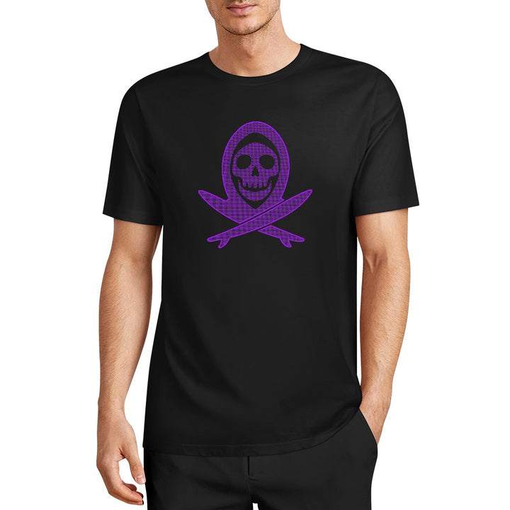 New Pure cotton short sleeved T-shirt Front print Multiple colors