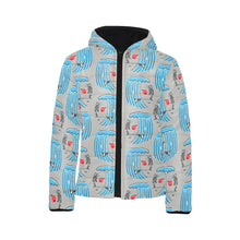 Load image into Gallery viewer, Kids&#39; Padded Hooded Jacket
